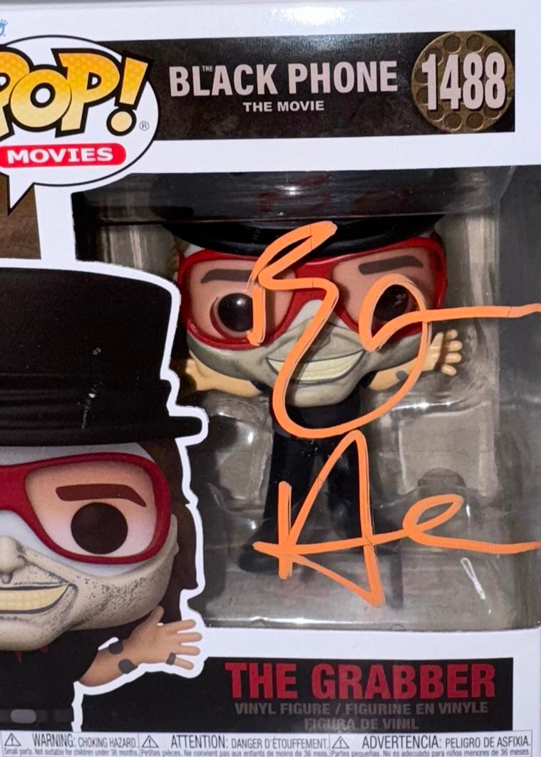 Ethan Hawke Signed Funko Pop #1488 "The Grabber" (Black Phone) - OC Celebrity Marketing